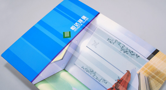 恒達玻璃宣傳冊制作(zuò)